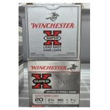 50 ROUNDS 20 GA 7.5  AND 7.5SHOT