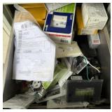 GROUP OF ELECTRICAL OUTLETS, SWITCHES, COVERS