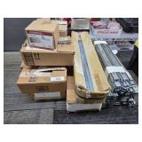 GROUP OF ASSORTED DRAWER SLIDES, HARDWARE, MISC