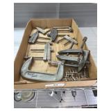 STARRETT CLAMPS, ASSORTED CLAMPS