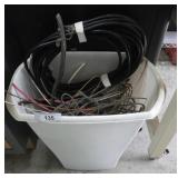 TRASHCAN OF SCRAP WIRE