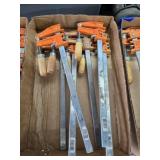 ASSORTED FURNITURE CLAMPS