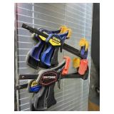 GROUP OF QUICK GRIP FURNITURE CLAMPS