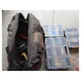 CRAFTSMAN TOOL BAG, PNEUMATIC FITTINGS IN
