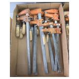 ASSORTED FURNITURE CLAMPS