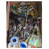 GROUP OF PNEUMATIC FITTINGS AND TOOLS