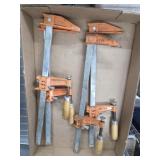 4 PC FURNITURE CLAMPS