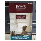 HOME DECORATORS COLLECTION 34X64 BLINDS