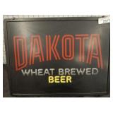 DAKOTA WHEAT BEER 20IN BACK LIT SIGN, DOES NOT