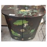 ORIENTAL 2 DOOR DECORATIVE CABINET