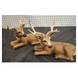 TWO PIECE DEER DECOR