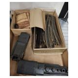 ASSORTED HO TRACK AND MISC N SCALE TRAIN