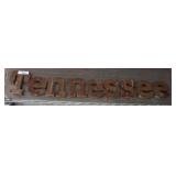 TENNESSEE METAL SIGN   42X7