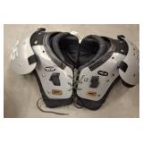 FOOTBALL HELMET AND PADS