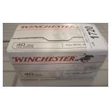 WINCHESTER 40 S&W 100 ROUNDS