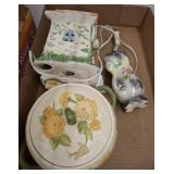 PORCELAIN LAMP, BOWL