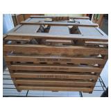 TWIN BROOK FARMS VINTAGE EGG BASKET