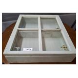 WINDOW PANE SHADOW BOX