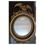 BULLS-EYE MIRROR-HAS BEEN REPAIRED-