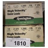 REMINGTON 12 GA 7.5 SHOT SHELLS 50 RDS