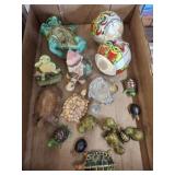 GROUP OF TURTLE DECOR