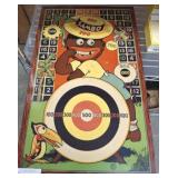 BLACK MEMORABILIA METAL TARGET GAME