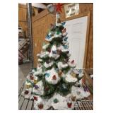 VINTAGE CERAMIC TREE 14IN