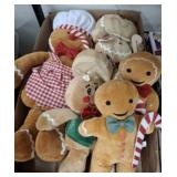 PLUSH GINGERBREAD DOLLS