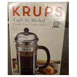 KRUPS COFFEE FRENCH PRESS
