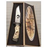 WILDLIFE THEMED HUNTING KNIFE