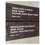DRAGON DAGGER AND HORSE DAGGER