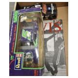 ELVIS BOOK, REVELL DIE CAST CAR