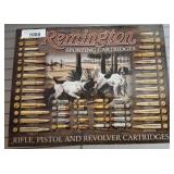 REMINGTON METAL SIGN 16X12