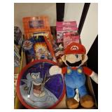 MARIO, BARBIE AND DISNEY COLLECTIBLES