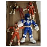 POWER RANGER ACTION FIGURES