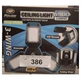 3 WING LED CEILING LIGHT