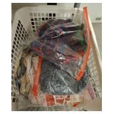BASKET OF LADYS SCARVES