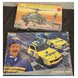 REVELL HELICOPTER MODEL, MONOGRAM CAR MODELS