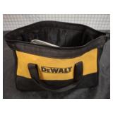 DEWALT PALM SANDER AND TOOL BAG