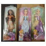 DISNEY PRINCESS DOLLS