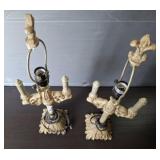 PR CANDELABRA STYLE TABLE LAMPS-
