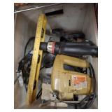 TOTE OF ASSORTED TOOLS