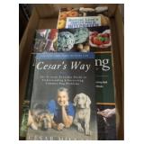 COOK BOOKS AND CESAR DOG BOOK
