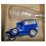 MILK BOTTLE, SENTRY HARDWARE BANK