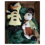 DISNEY JIMINY CRICKET, DONALD DUCK COLLECTIBLES