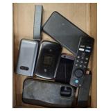 ASSORTED ELECTRONICS, CELL PHONES, MIST