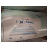 MEMORY FOAM MATTRESS TOPPER TWIN