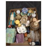 VINTAGE SALT AND PEPPER SHAKERS, MISC