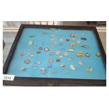 FIRST RESPONDER PINS AND DISPLAY CASE