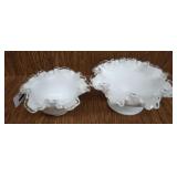 2 PC FENTON COMPOTES